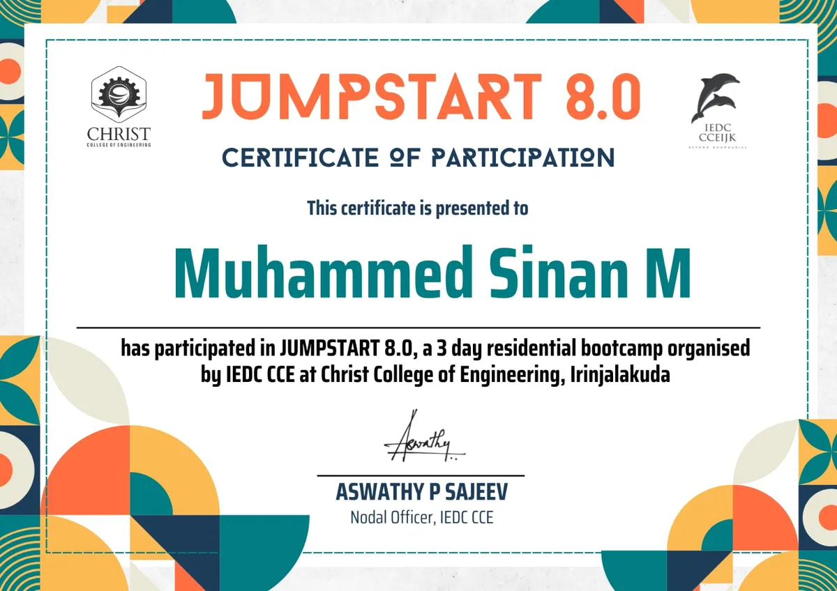 JUMPSTART 8.0 Bootcamp
